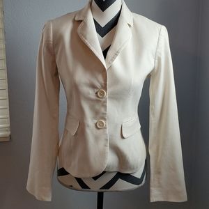 Banana Republic Cream blazer